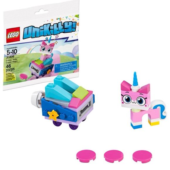 LEGO Unikitty Roller Coaster Wagon #30406 lego movie - Picture 1 of 4